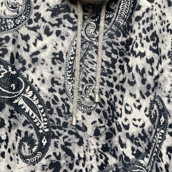 Ruby Rd Paisley print animal print neutral pullover top size 2X - Picture 10 of 17